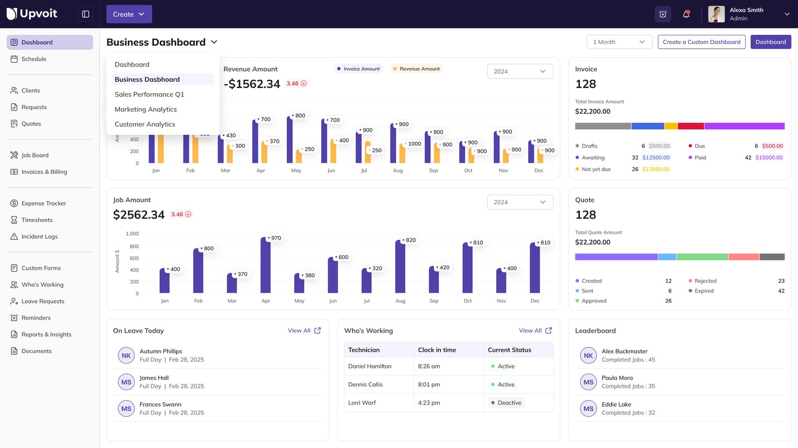 custome-dashboard-admin