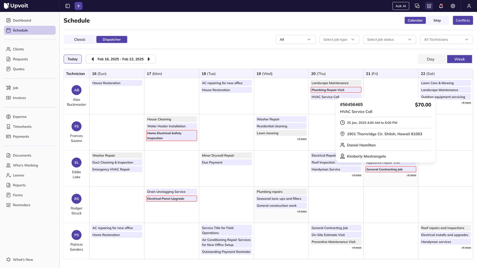 dispatcher-calender-view