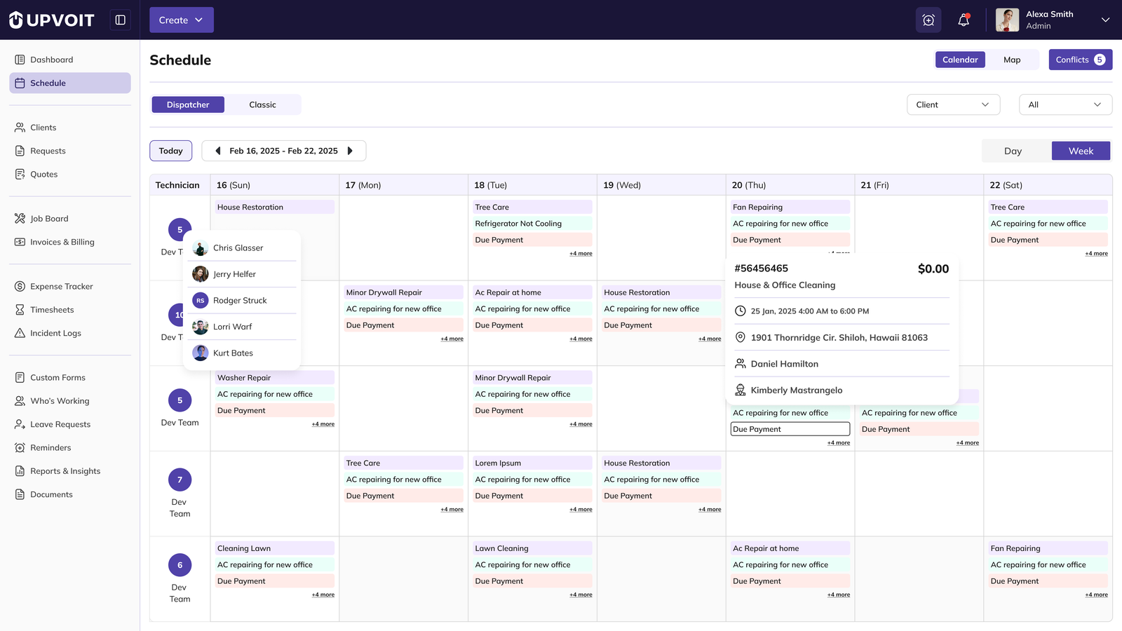 dispatcher-week-view